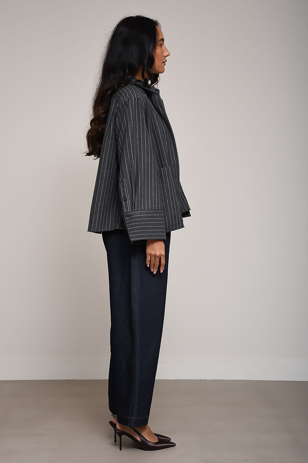 Academia - Lisette wool shirt