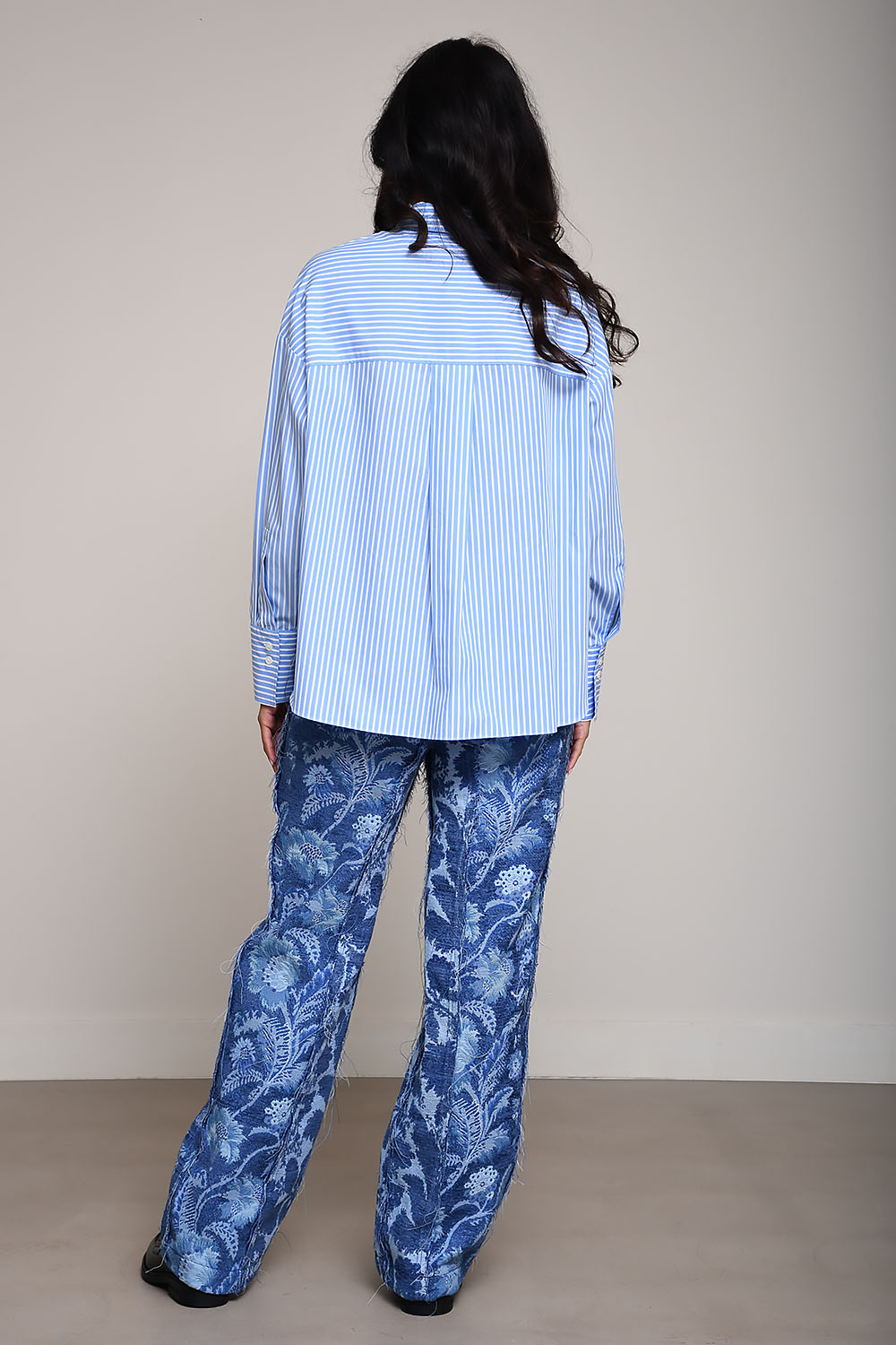 Marianne striped cotton shirt