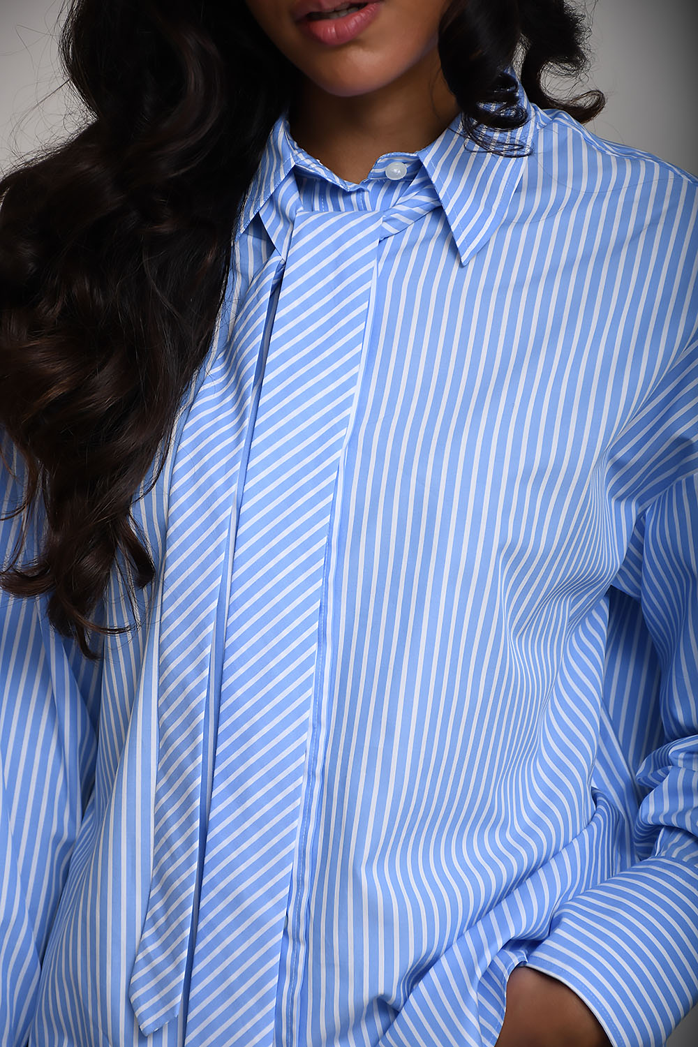 Marianne striped cotton shirt
