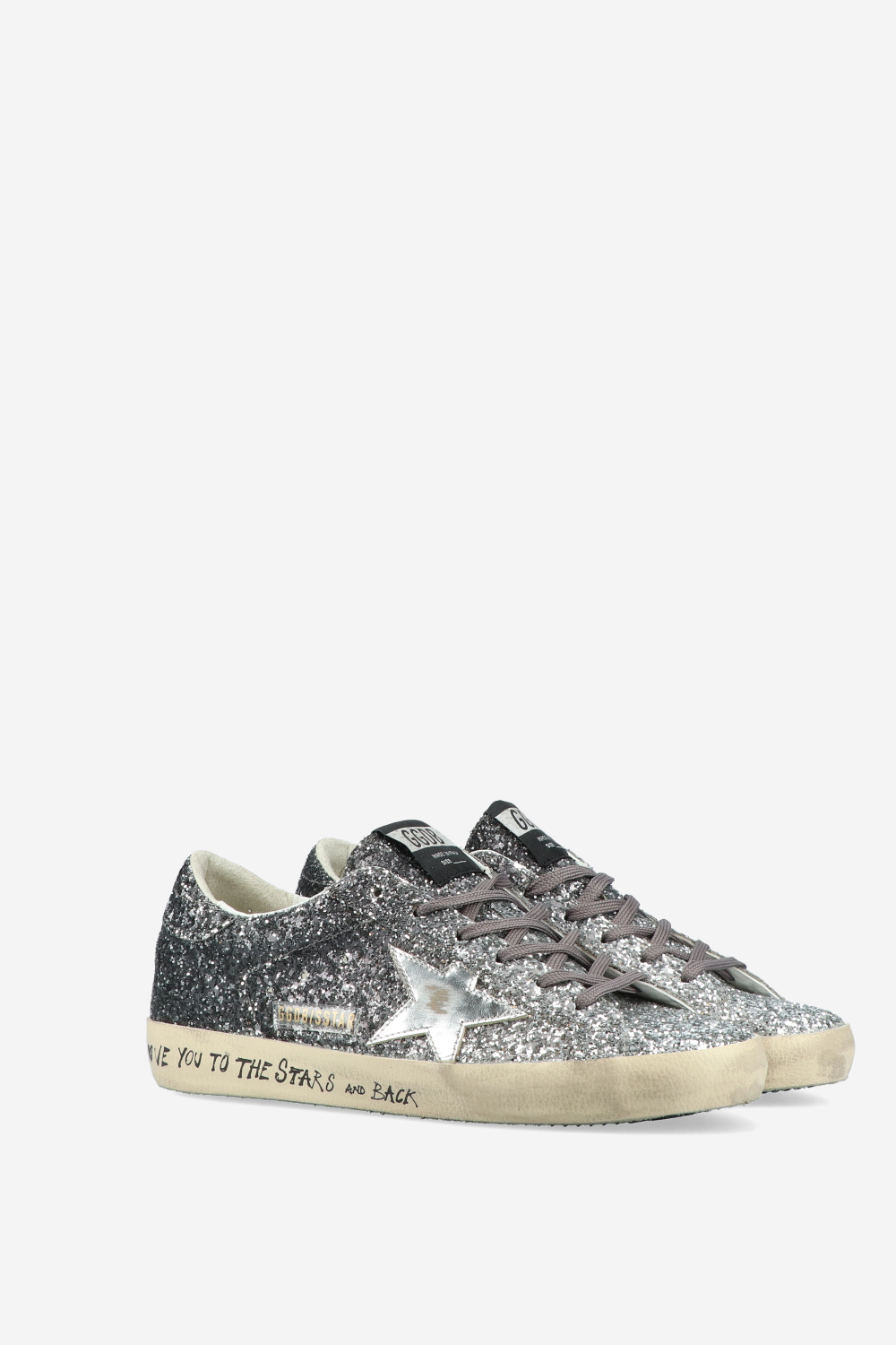 Super Star glitter sneakers