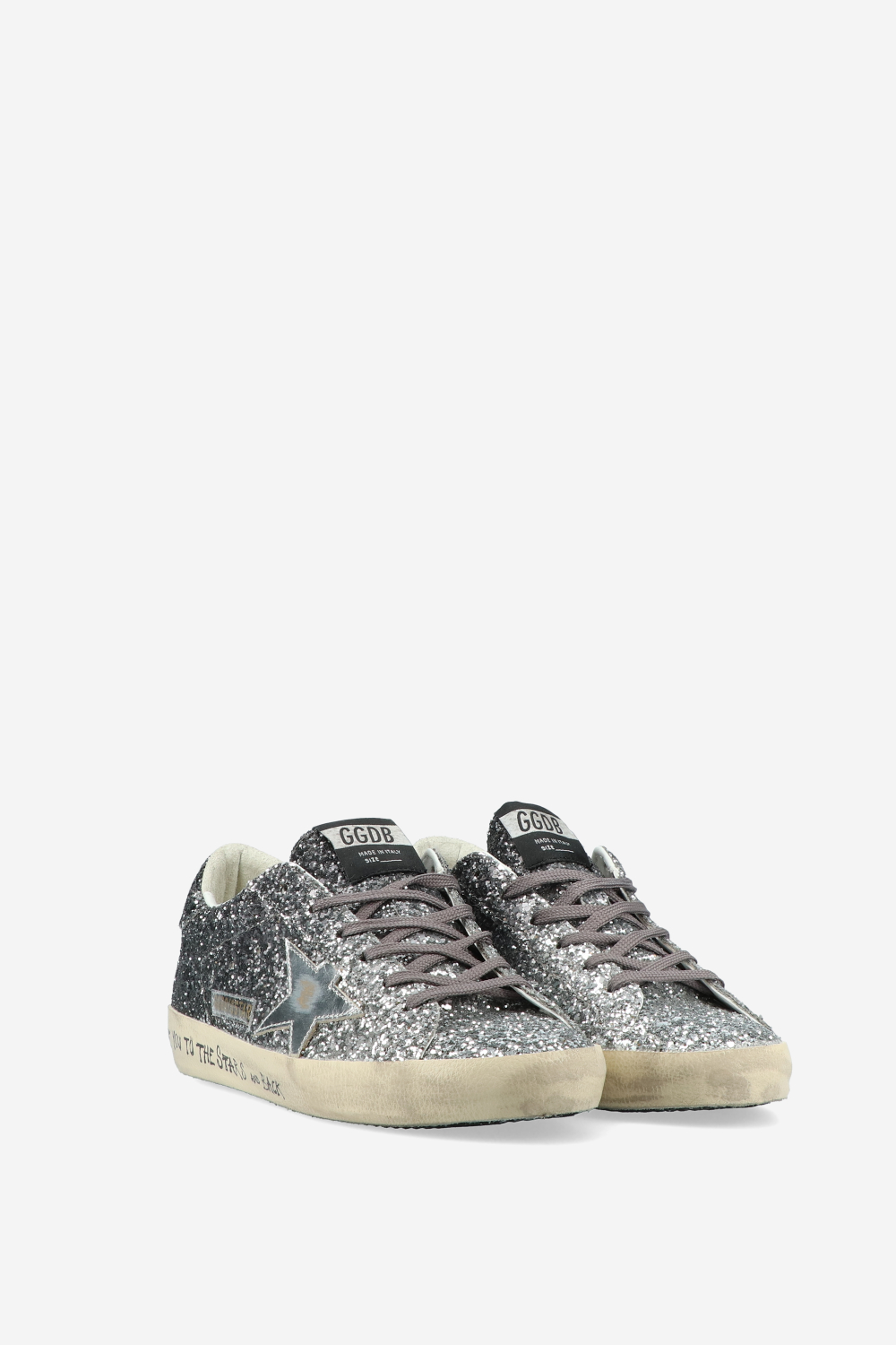 Super Star glitter sneakers