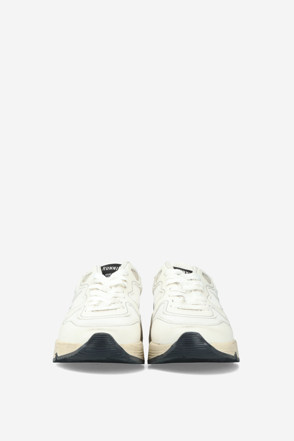 Running Sole leather sneakers