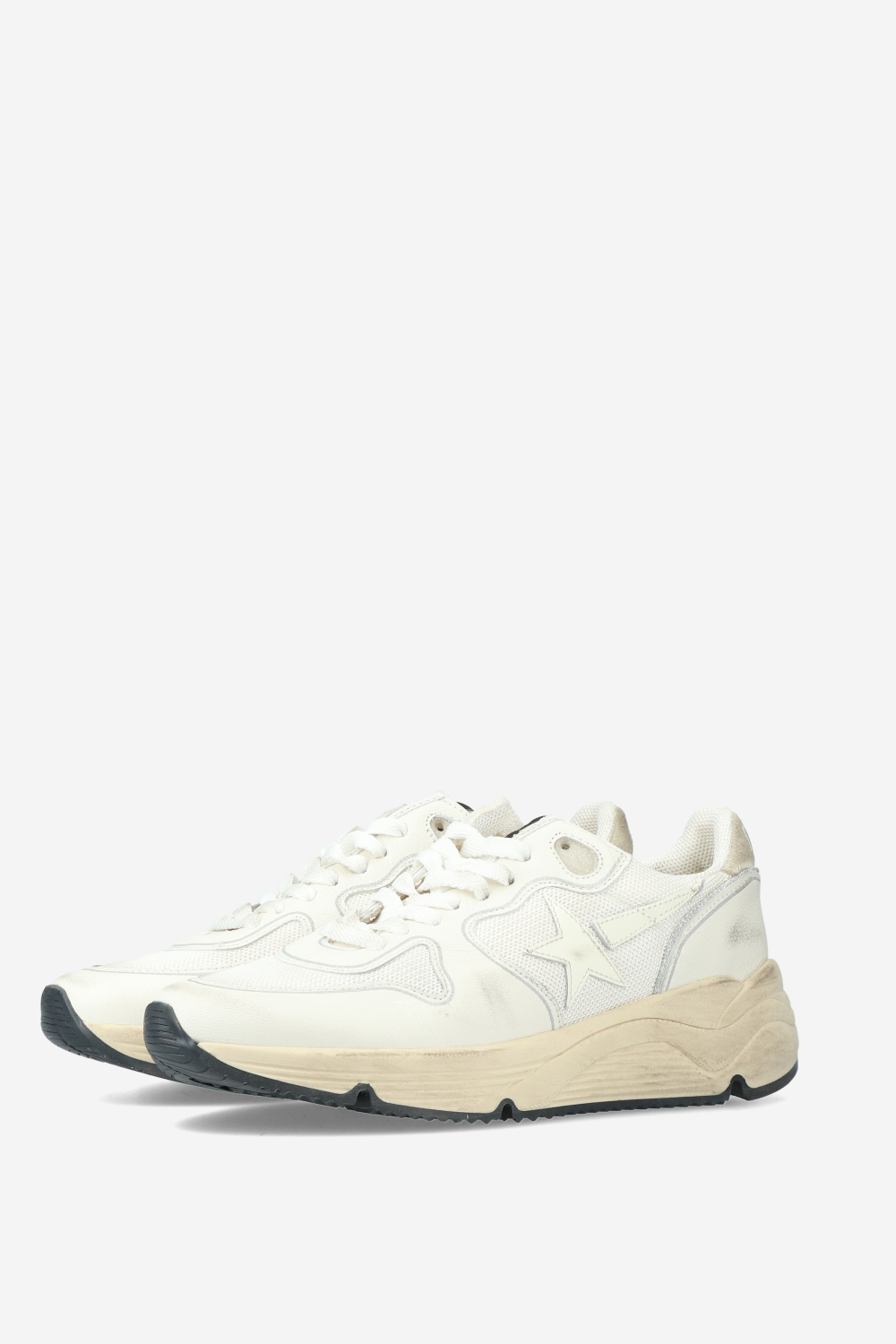 Running Sole leather sneakers