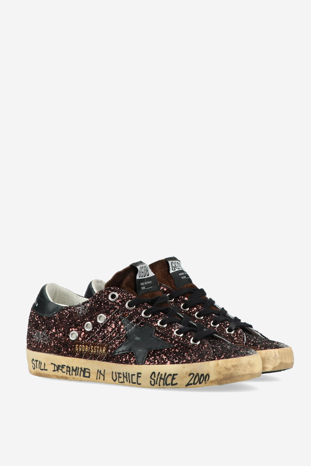 Super Star glitter sneakers
