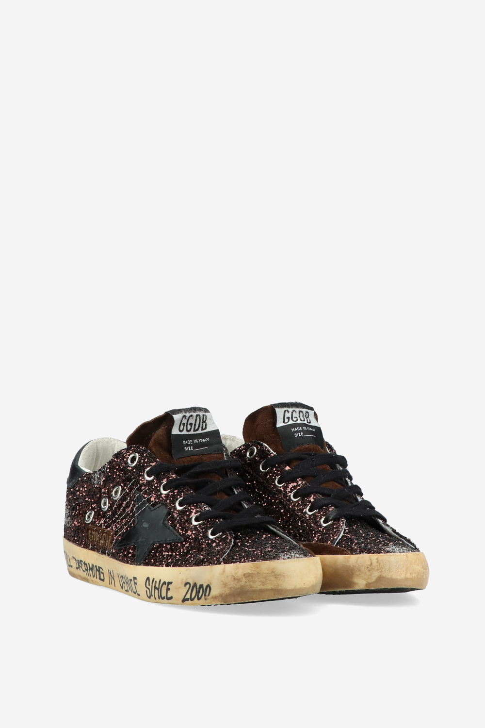 Super Star glitter sneakers
