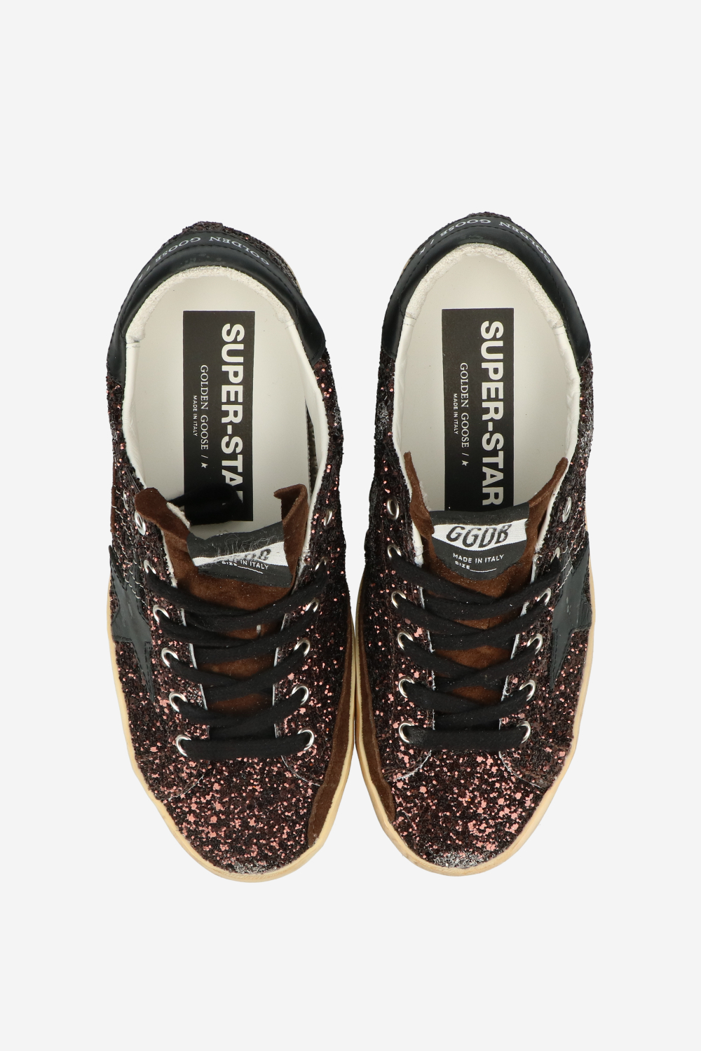 Super Star glitter sneakers