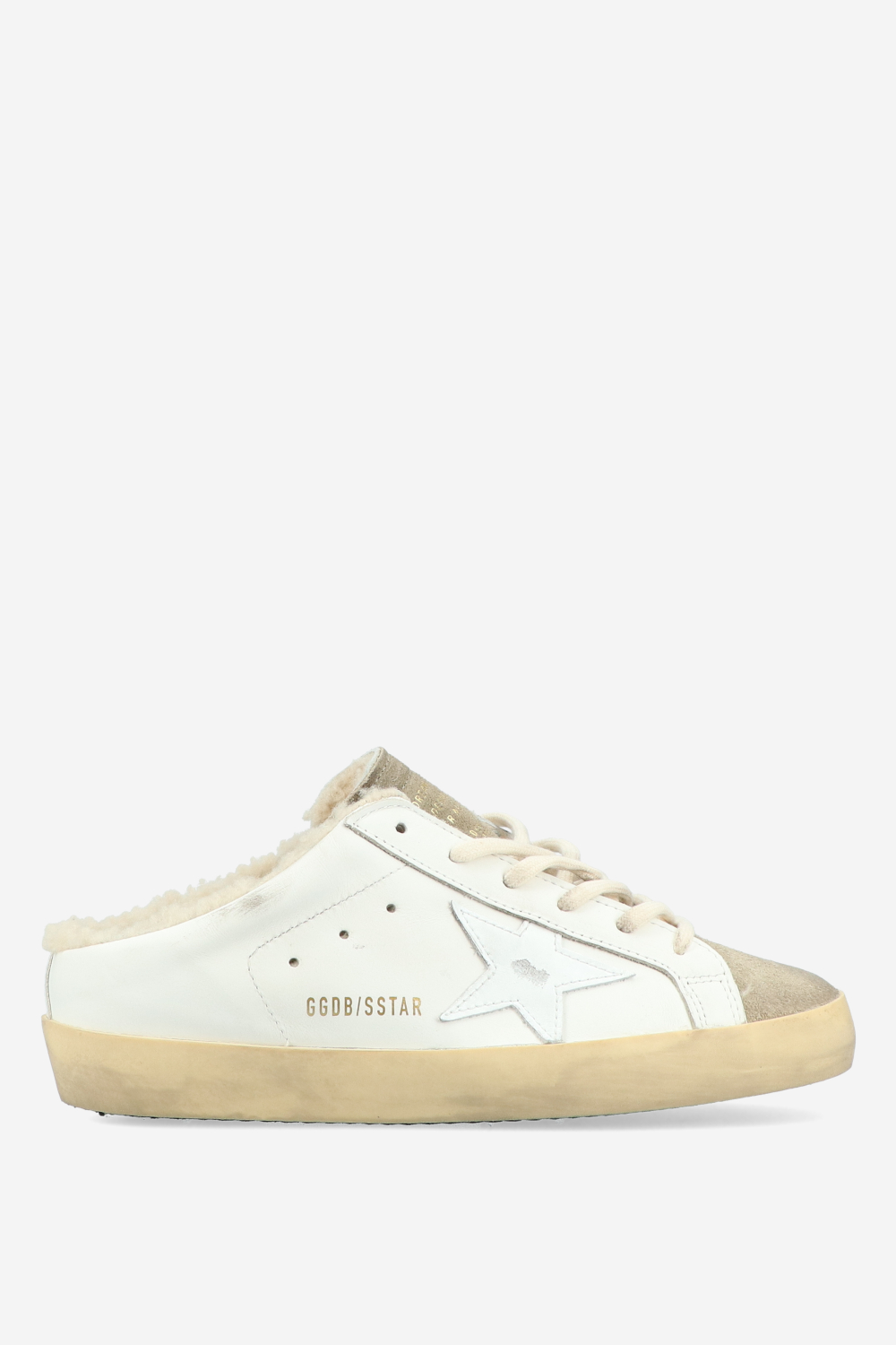 Golden Goose - Super Star Sarbot leather shearling sneakers