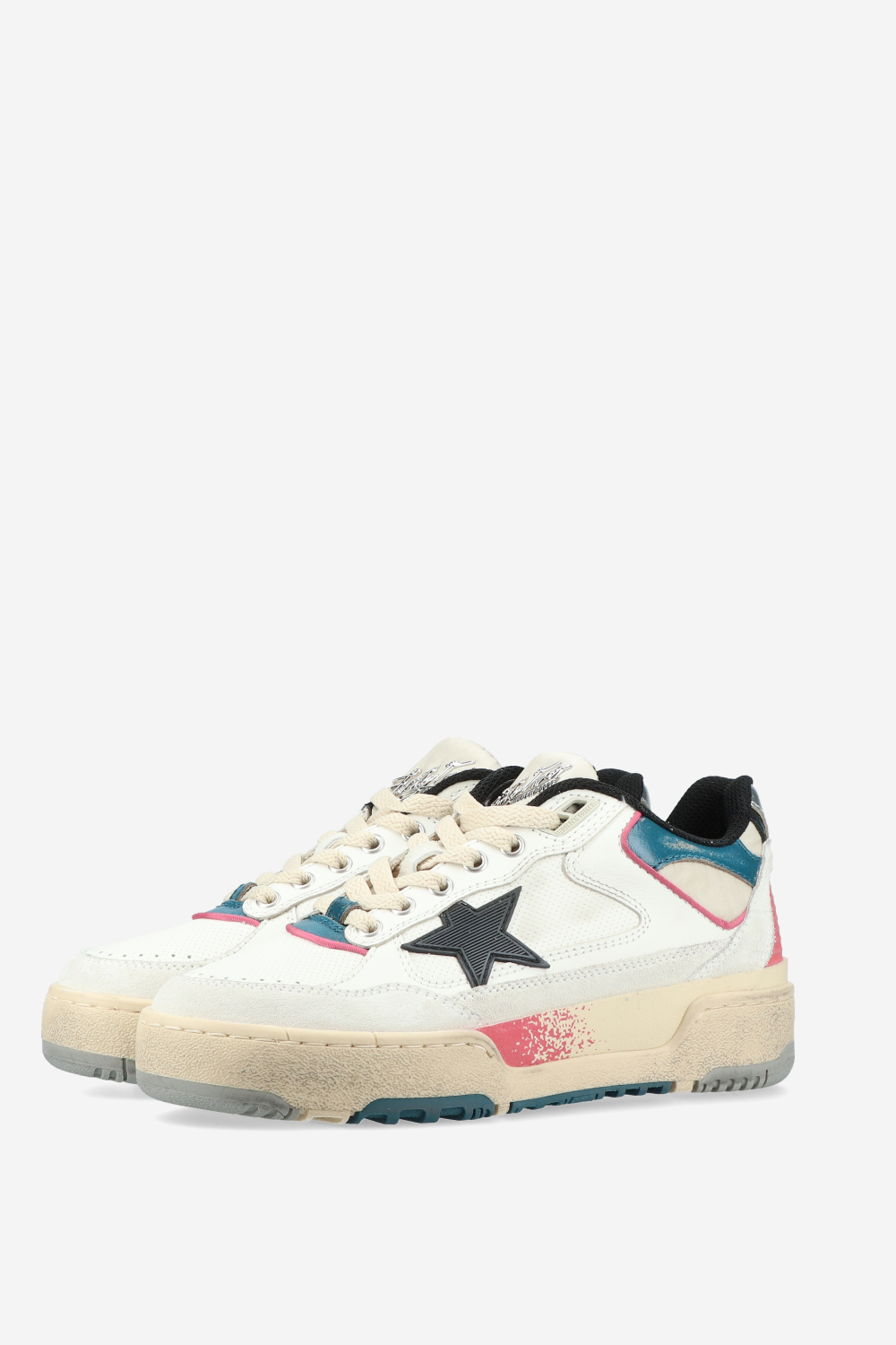 Forty2 leather sneakers