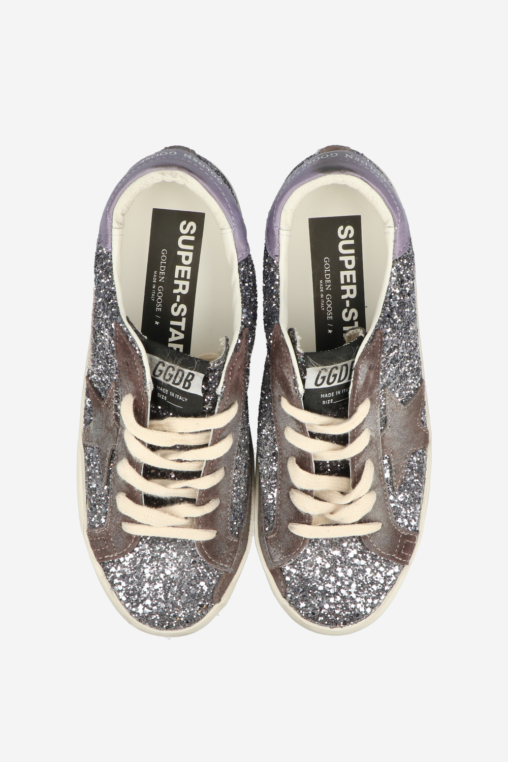 Super Star glitter sneakers