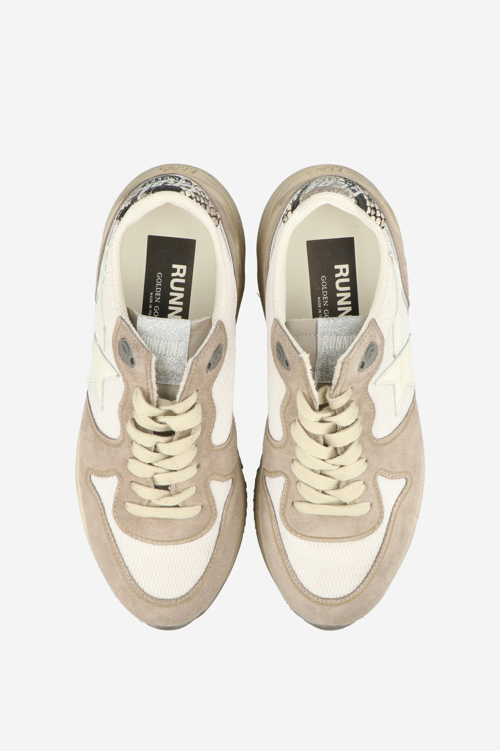 Running Sole suede sneakers