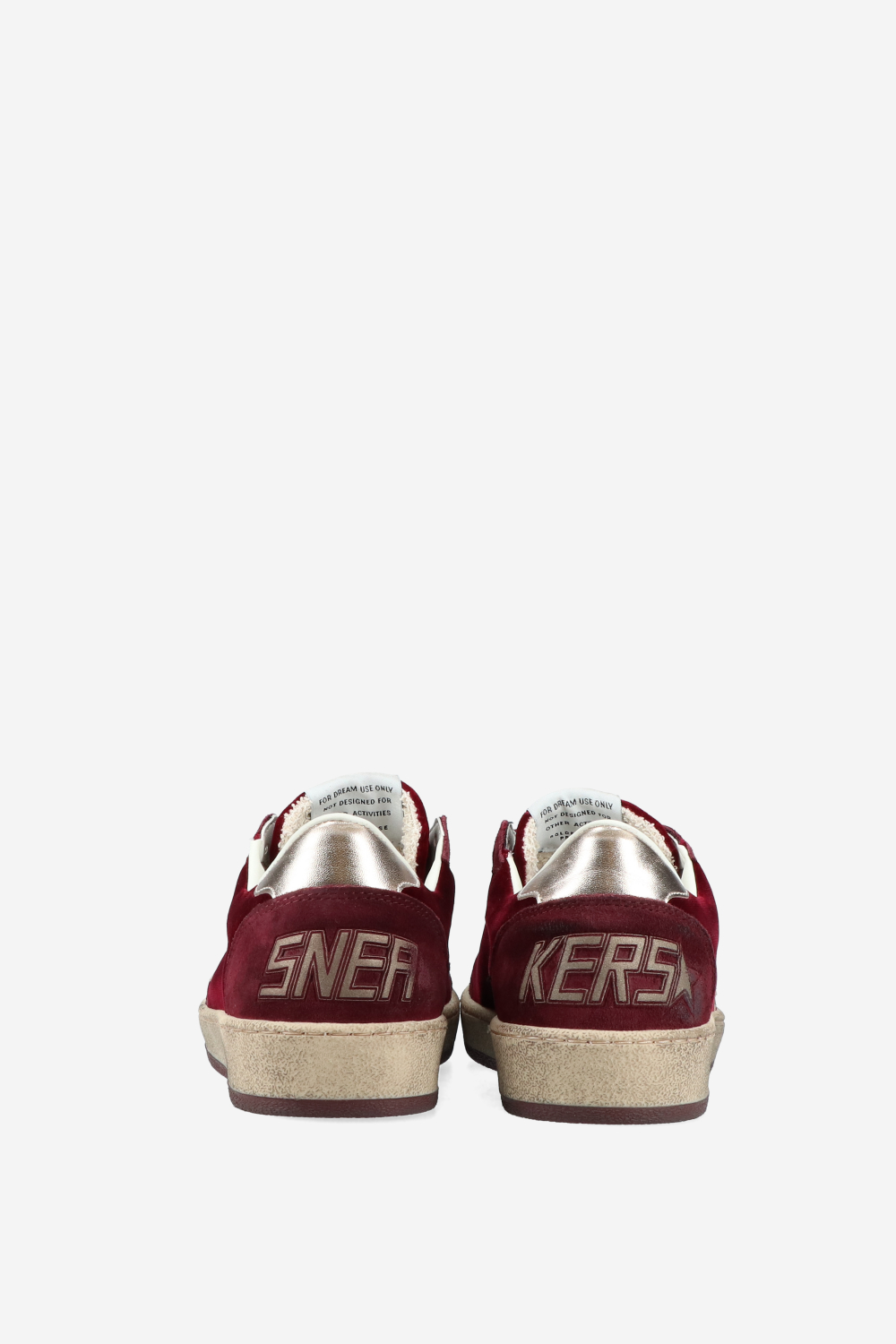 Ball Star velvet sneakers