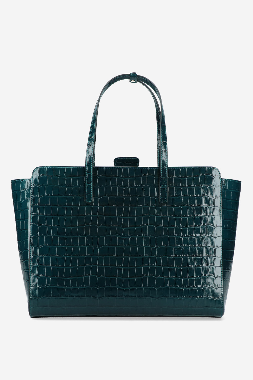 Hidesins - Flap L croco leather shoulder bag