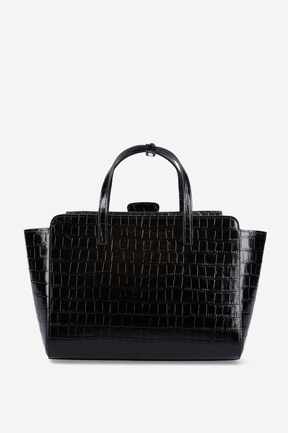 Flap M leather crossbody