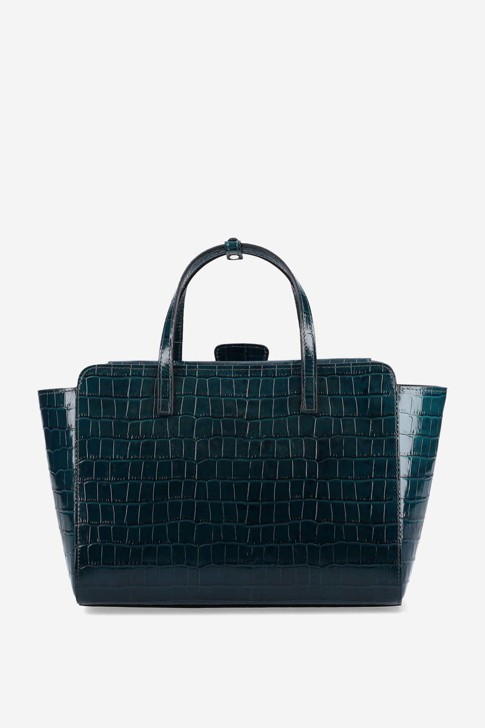 Flap M leather crossbody