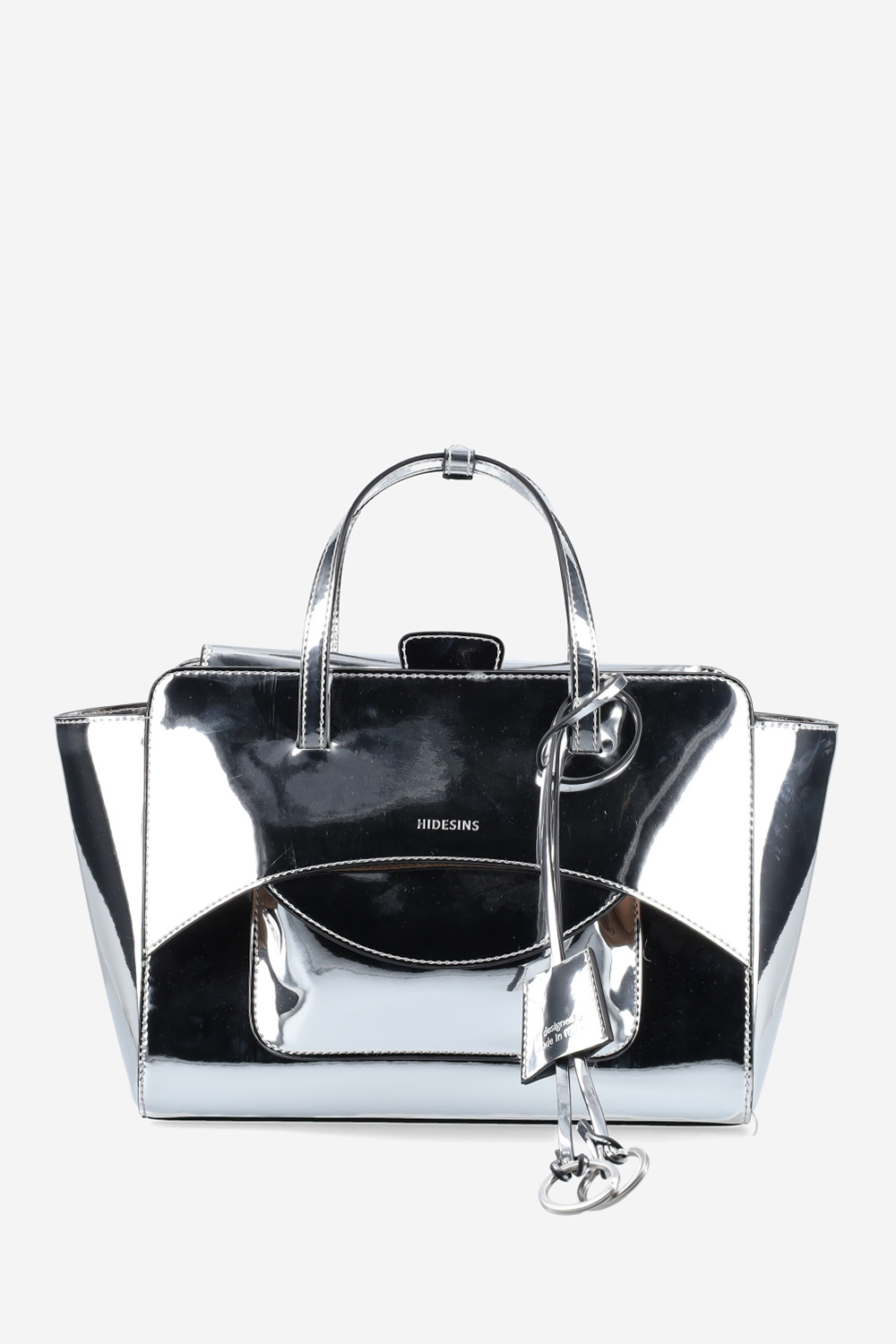 Flap M leather crossbody