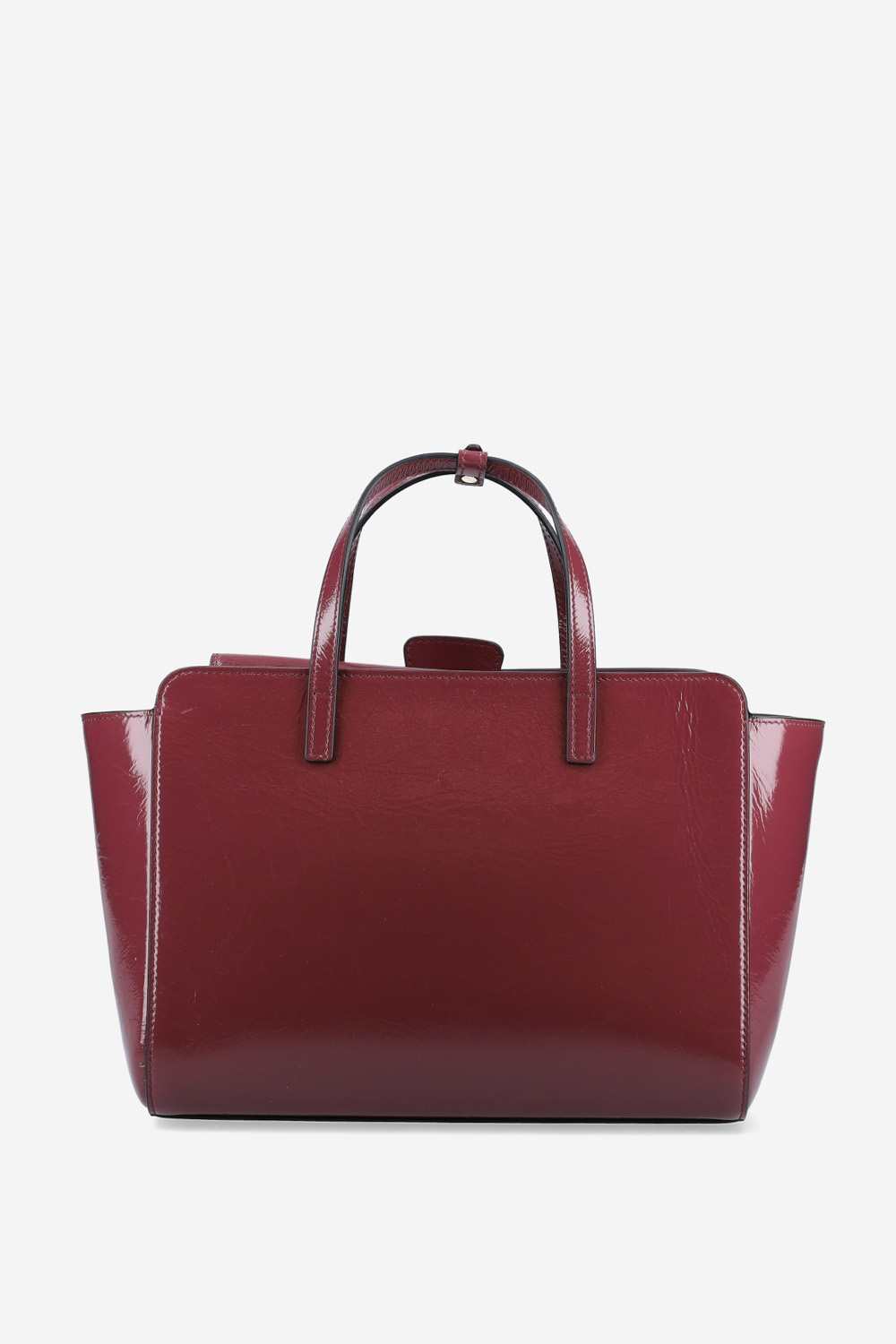 Flap M leather crossbody