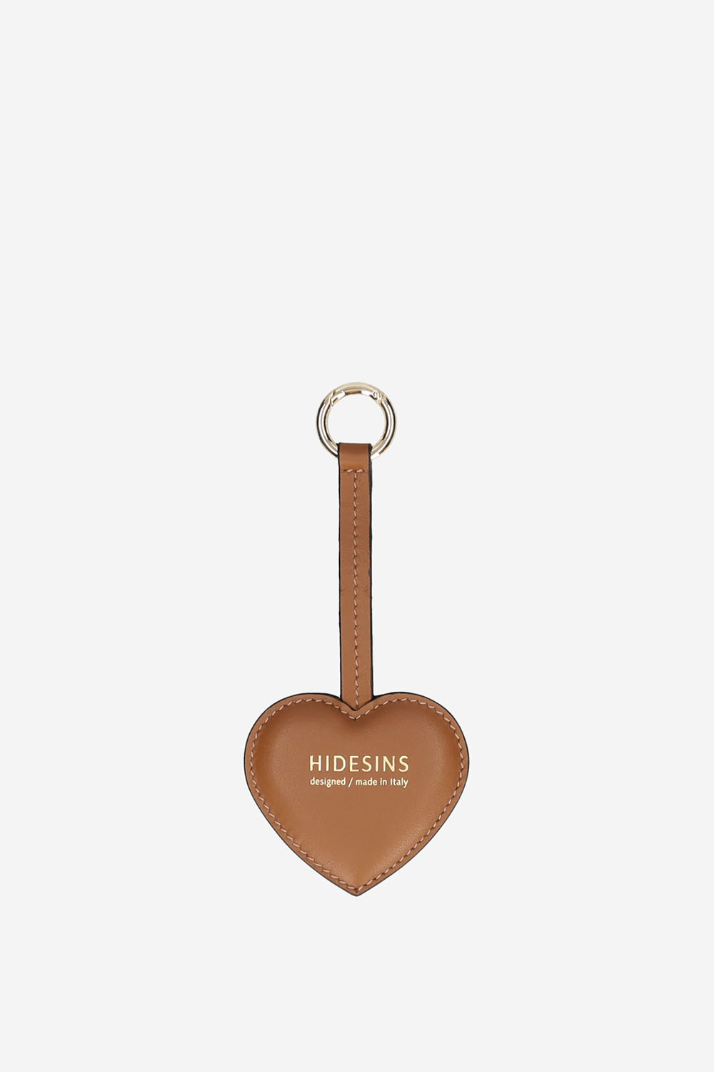 Hidesins - Heart leather key chain