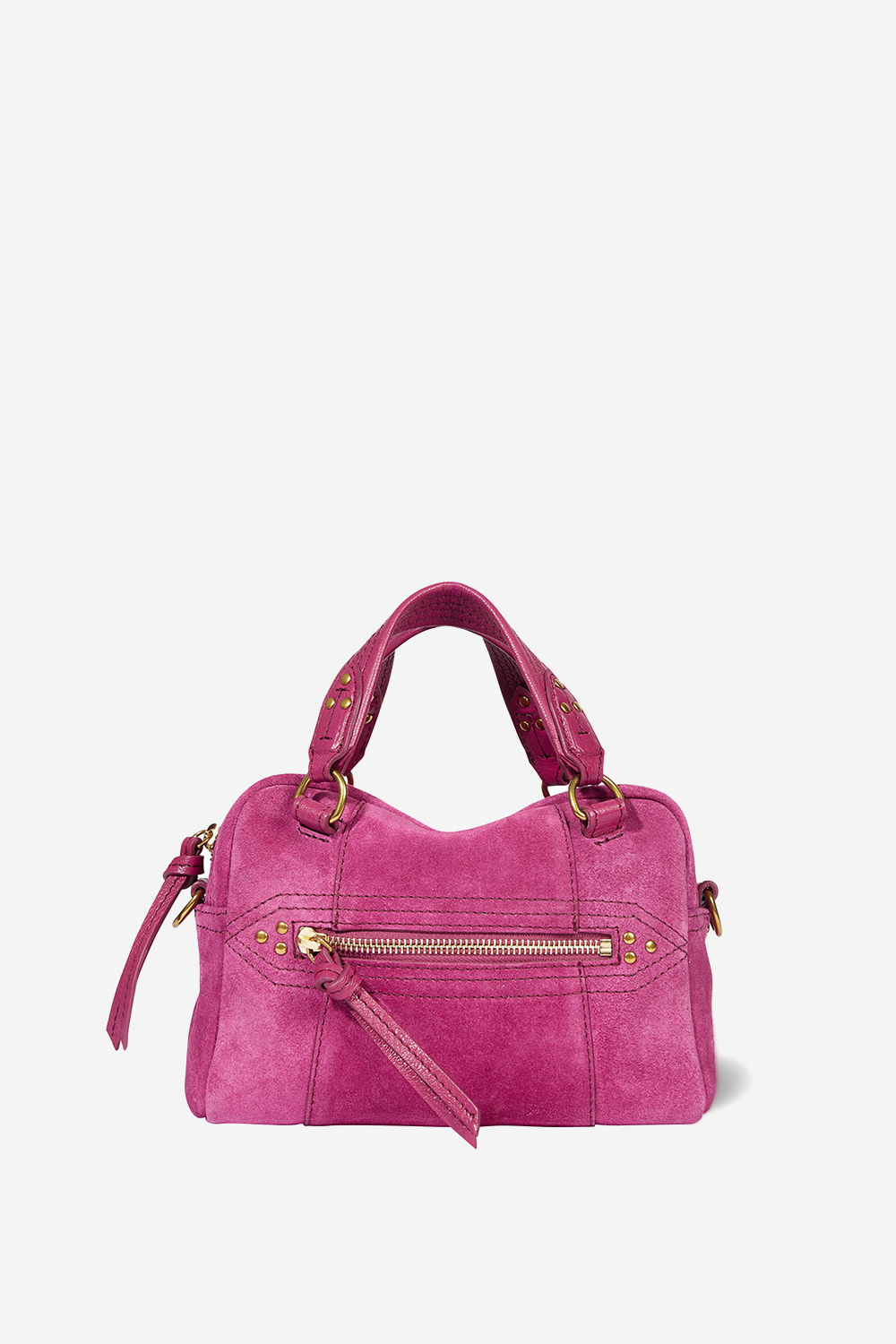 Jerome Dreyfuss - Lucky bowling mini suede crossbody