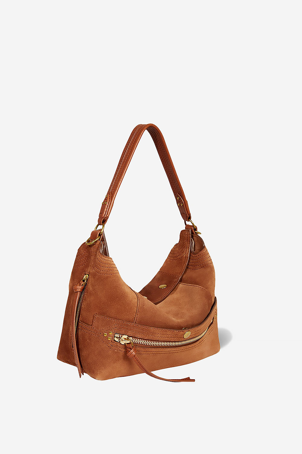 Jerome Dreyfuss - Lucky hobo suede crossbody