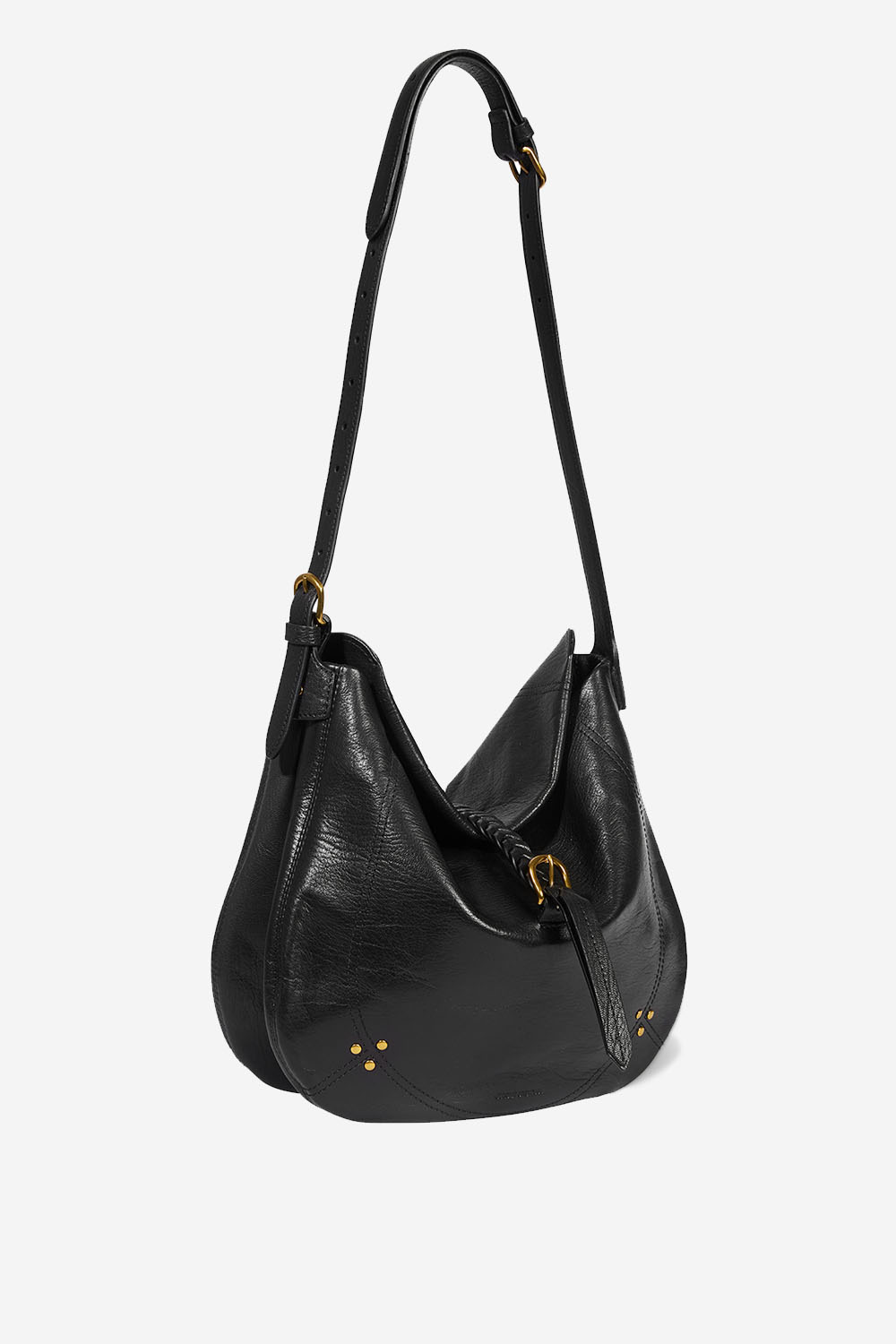 Luis leather shoulder bag