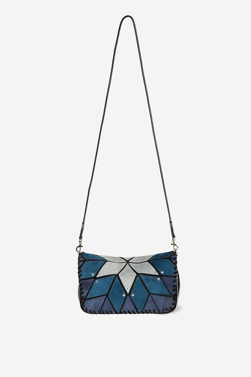 Bobi S suede crossbody