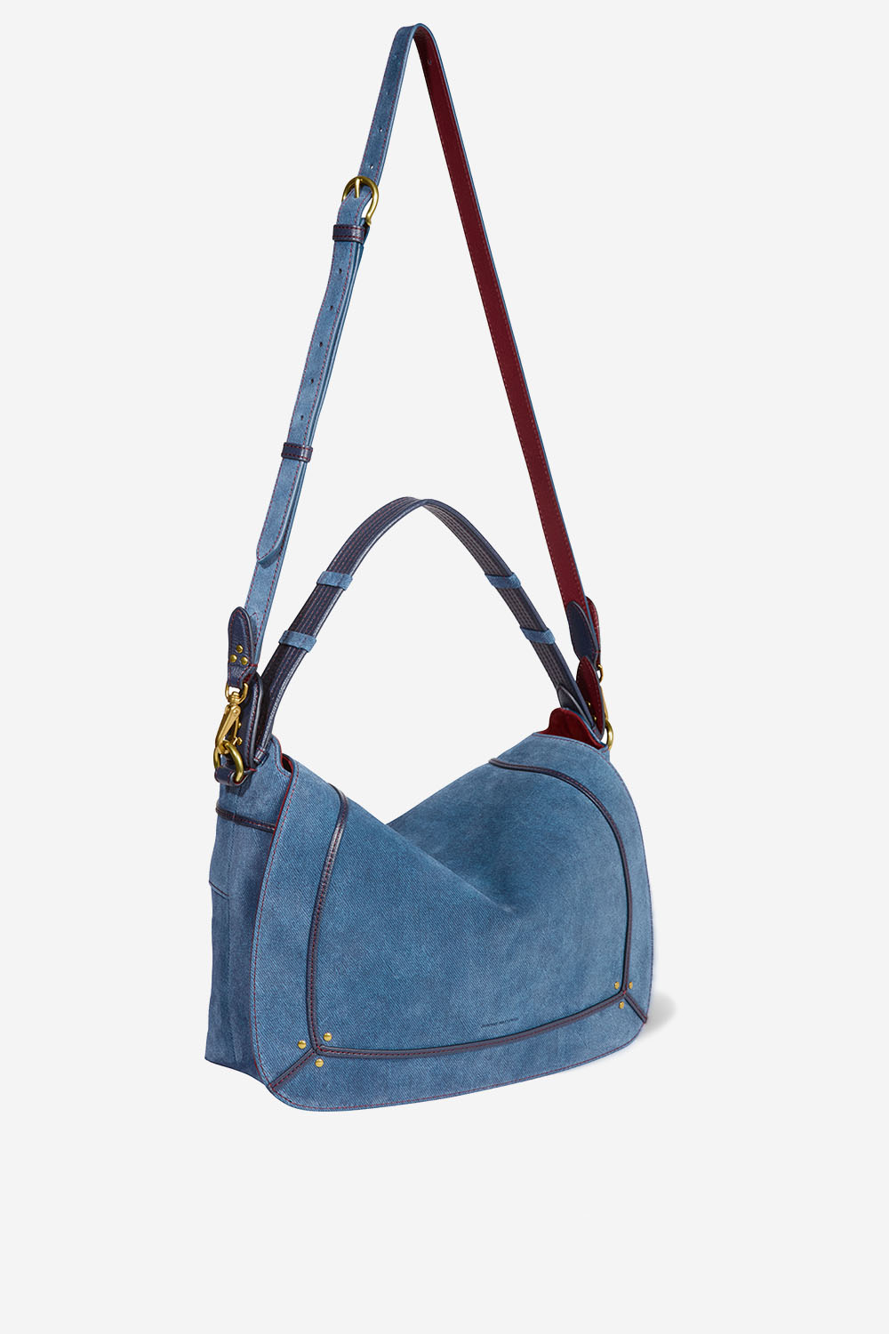 Pepito L suede crossbody
