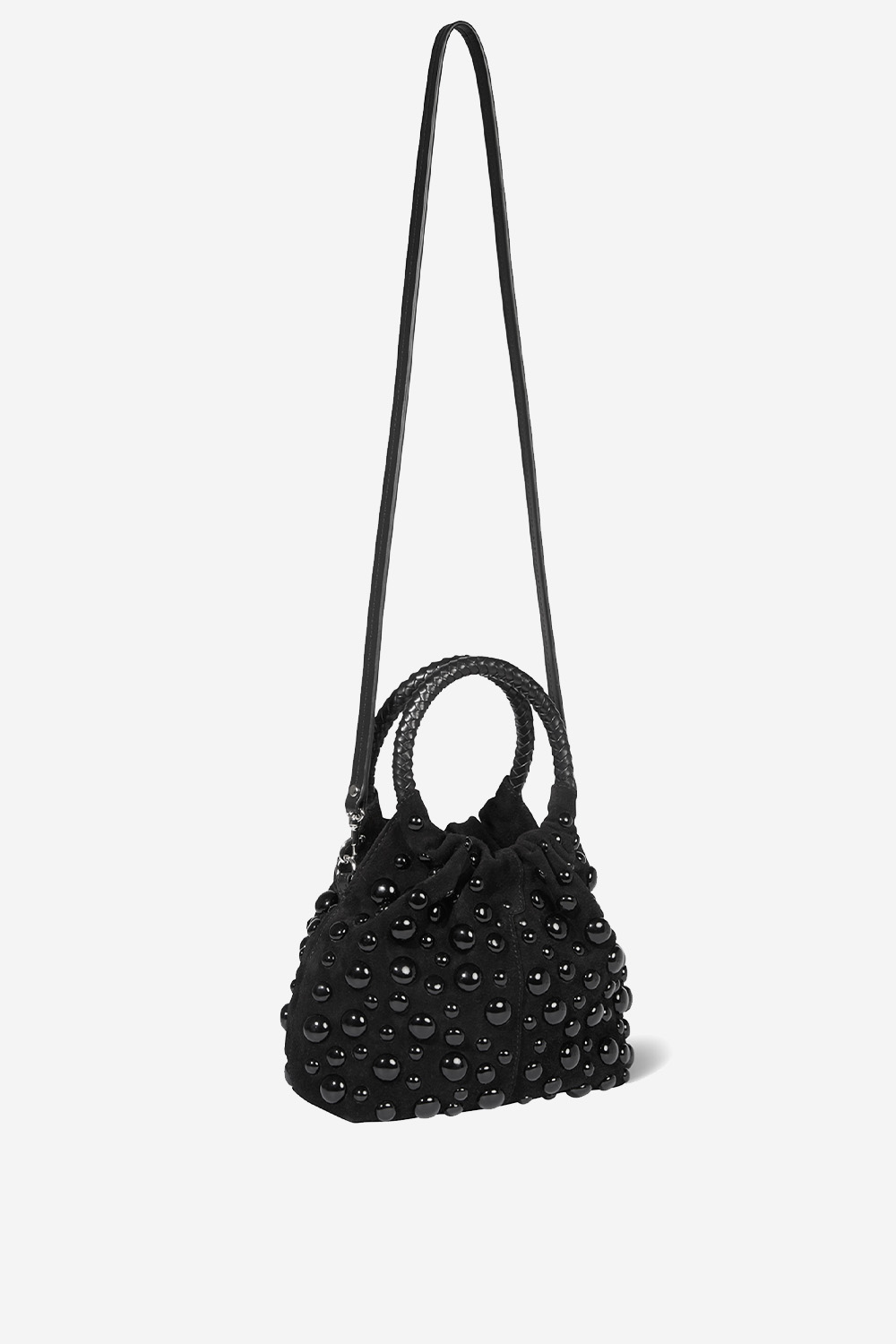 Jerome Dreyfuss - Gordi S studded suede handbag