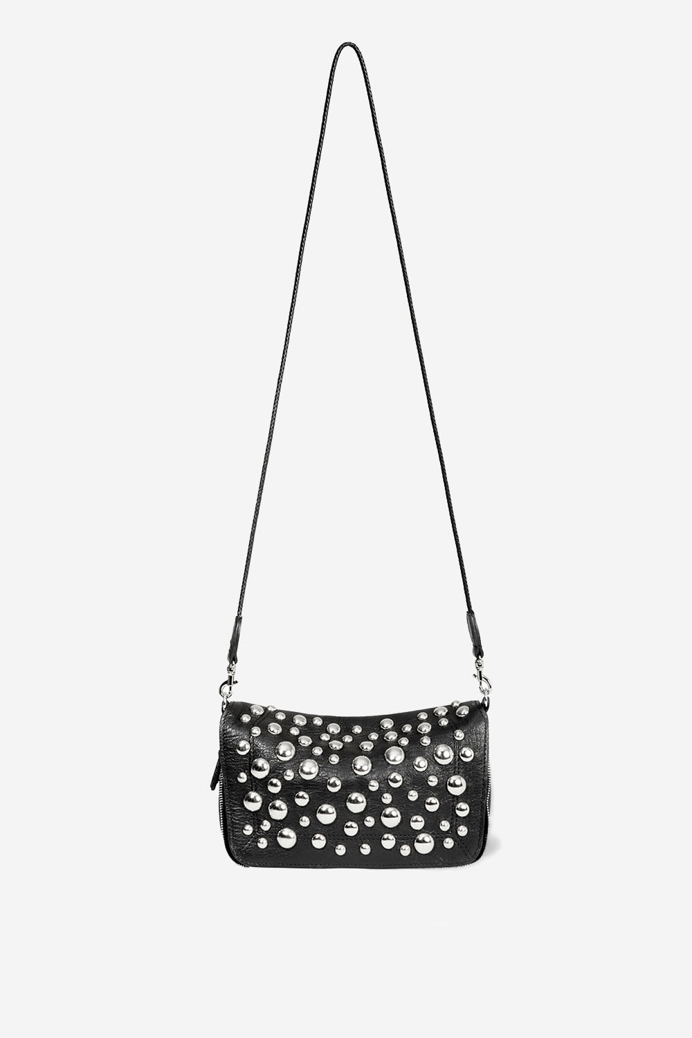 Bobi S studded leather bag