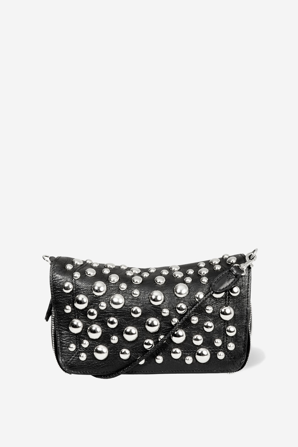 Bobi S studded leather bag