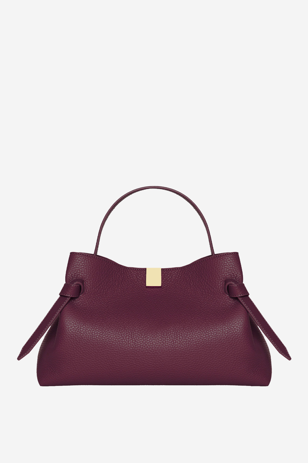 Yuzefi - Gyoza pebble grain leather crossbody