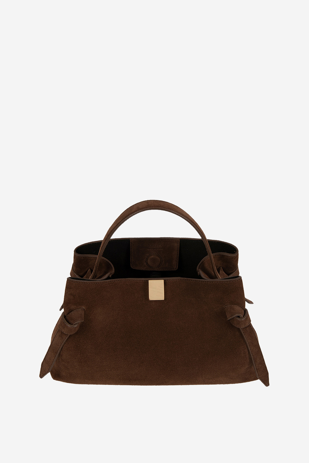 Gyoza suede crossbody