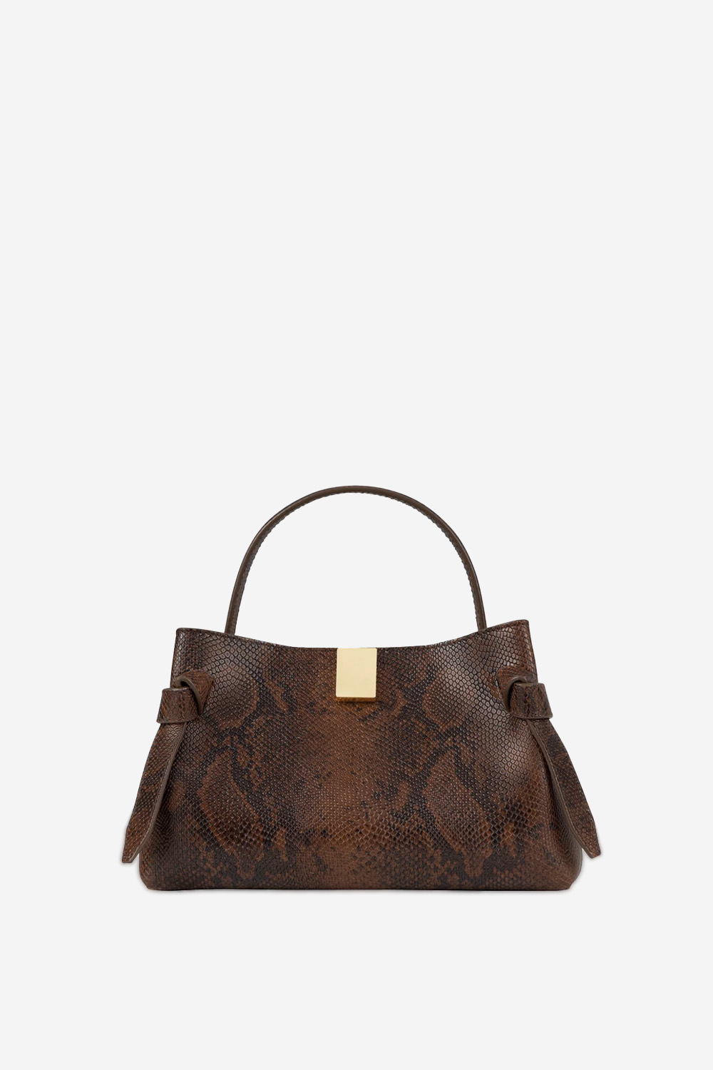 Yuzefi - Gyoza mini leather snake crossbody