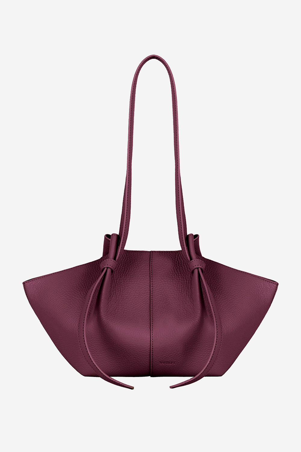 Yuzefi - Mochi pebble grain leather shoulder bag