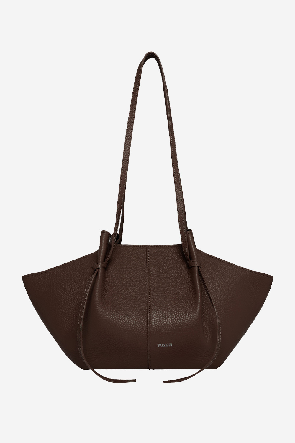 Yuzefi - Mochi pebble grain leather shoulder bag