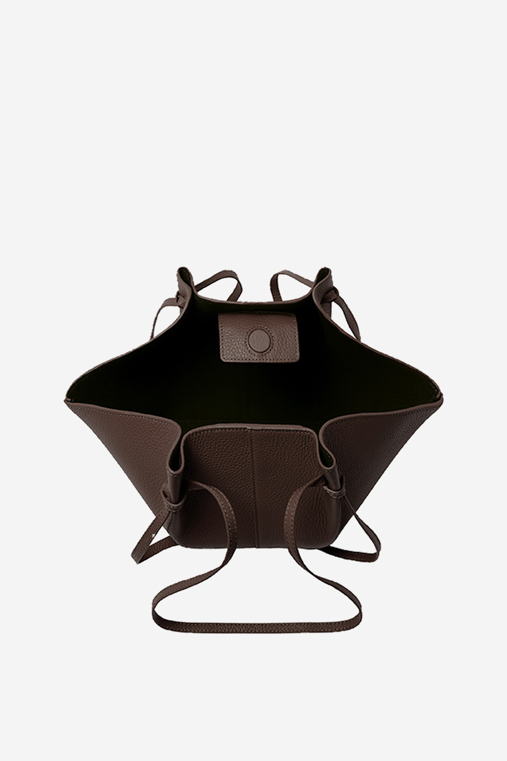 Mochi pebble grain leather shoulder bag