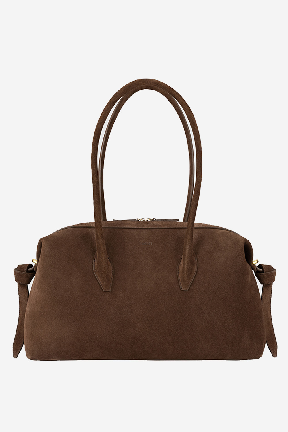 Yuzefi - Brioche duffle suede shoulder bag