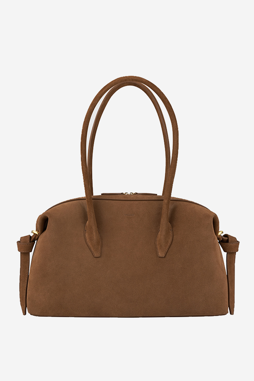 Yuzefi - Brioche duffle suede shoulder bag