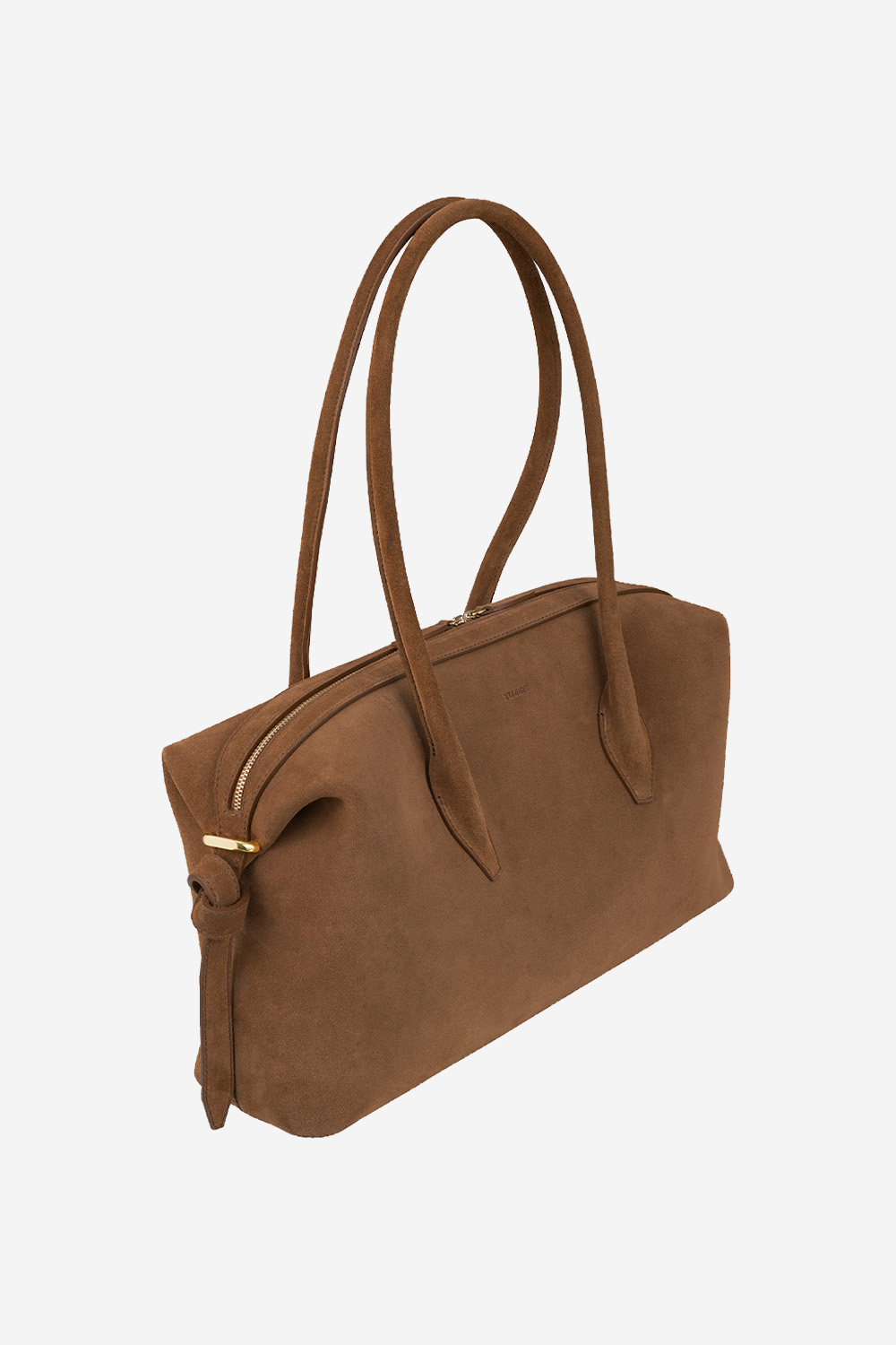 Yuzefi - Brioche duffle suede shoulder bag
