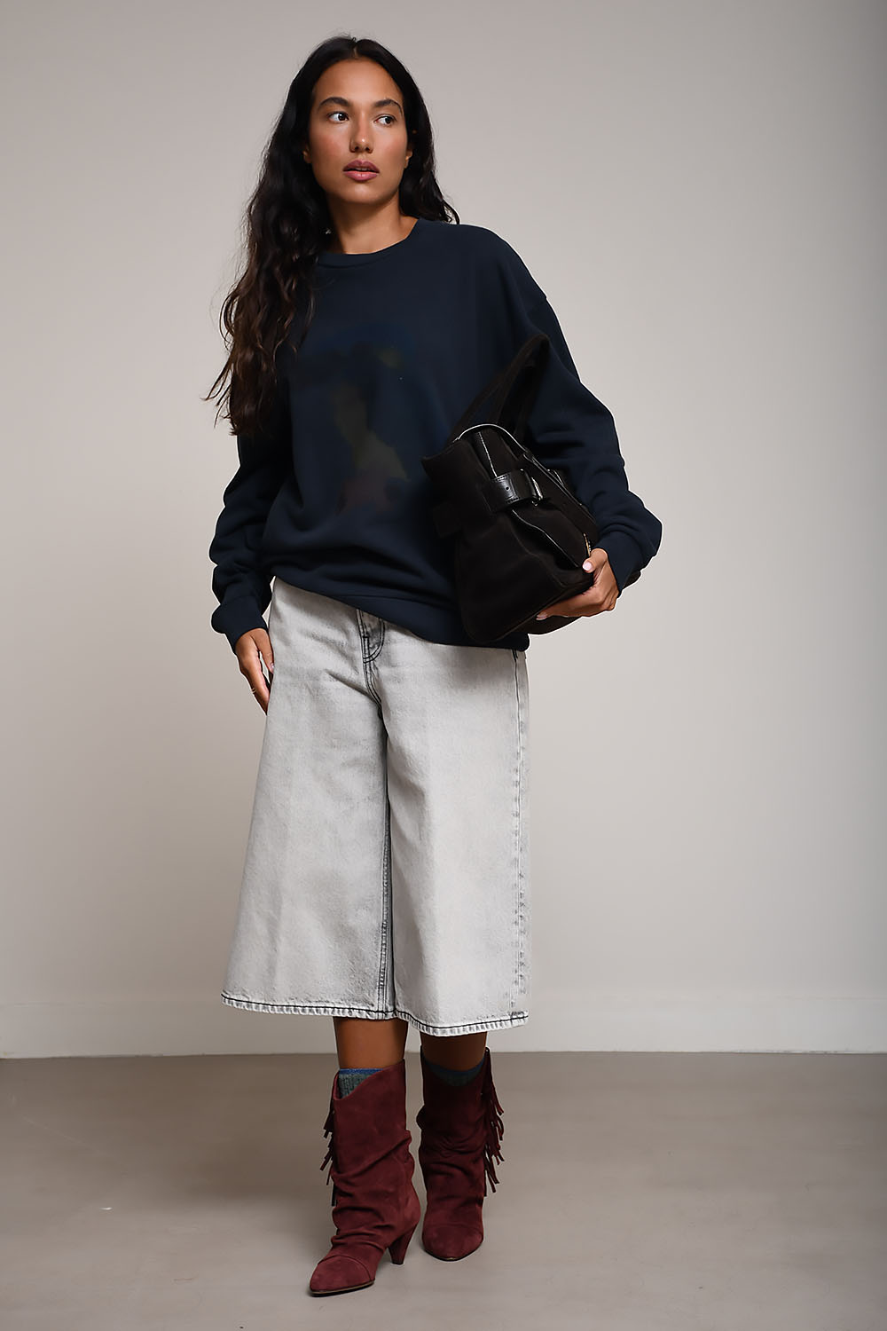 Wild Animals - Kingfisher cotton sweater