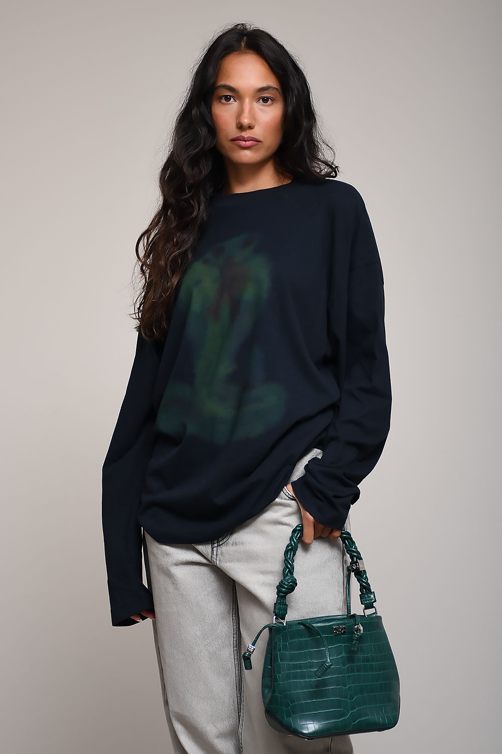 Wild Animals - Snake cotton longsleeve