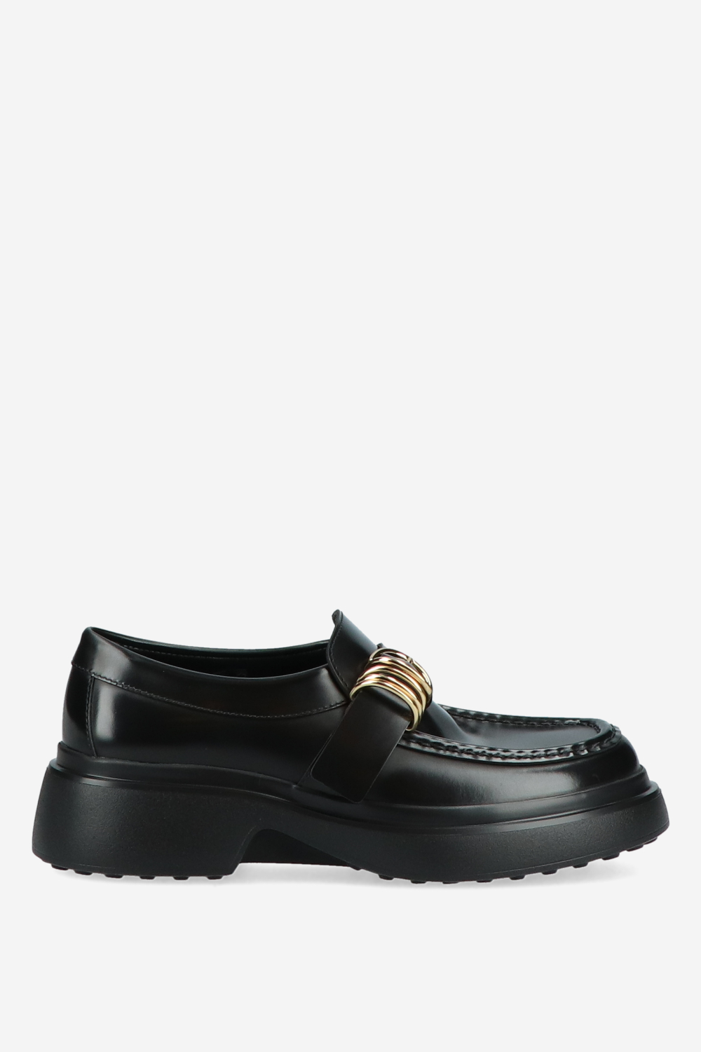 Tods - Buckled leather loafers