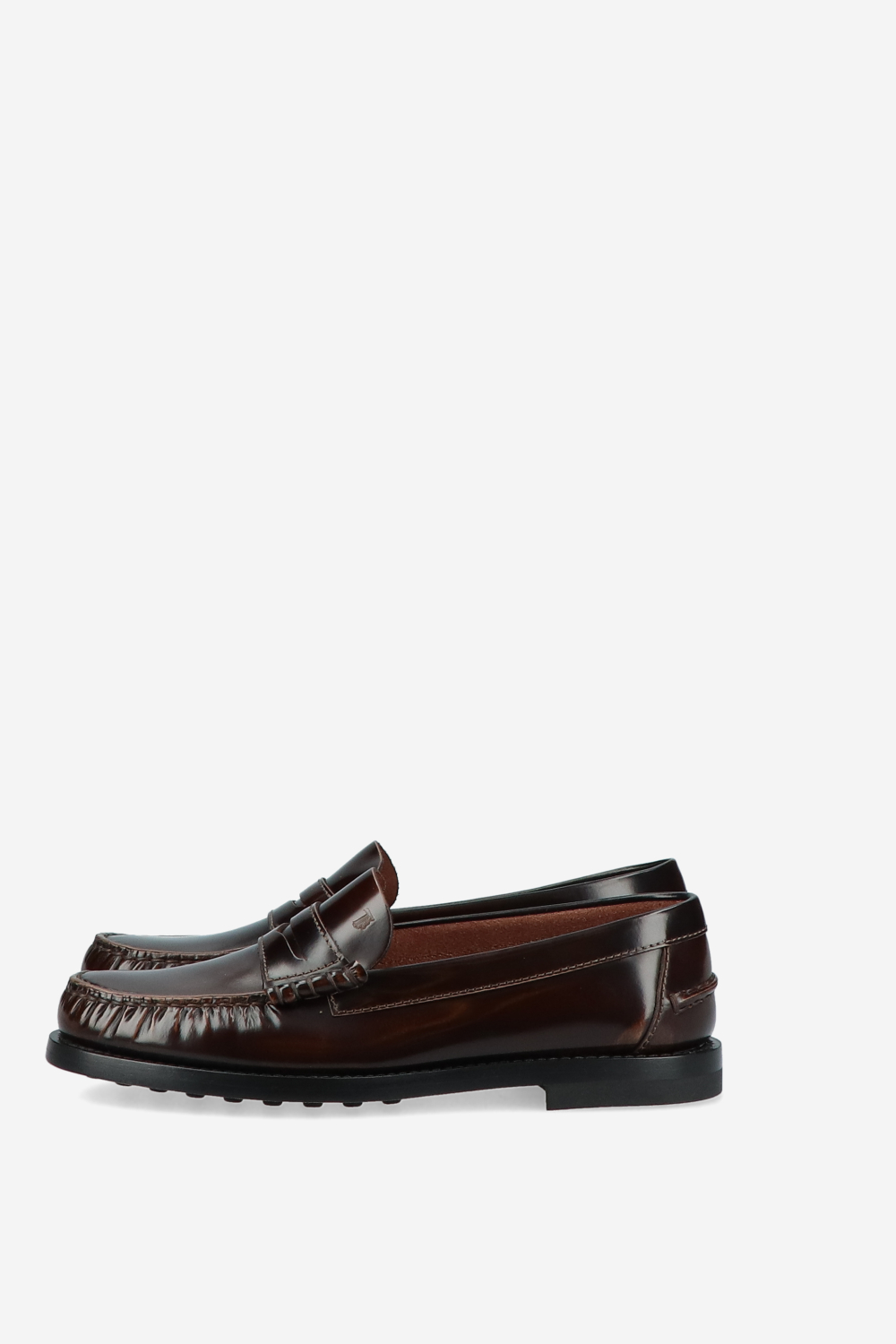 Penny leather loafers