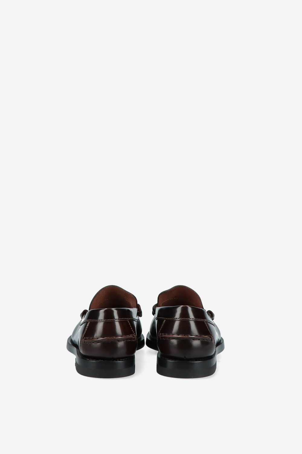 Penny leather loafers