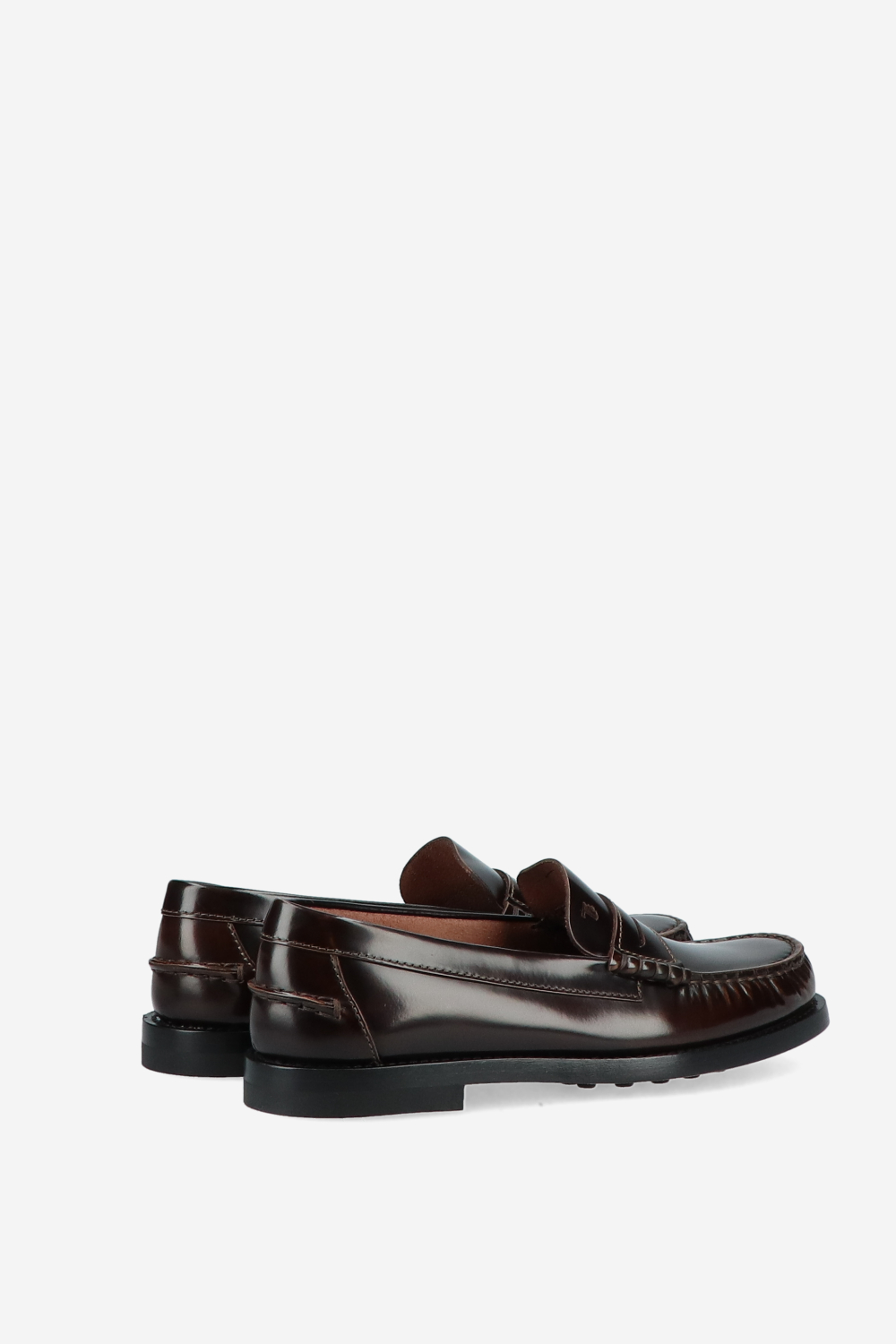 Penny leather loafers