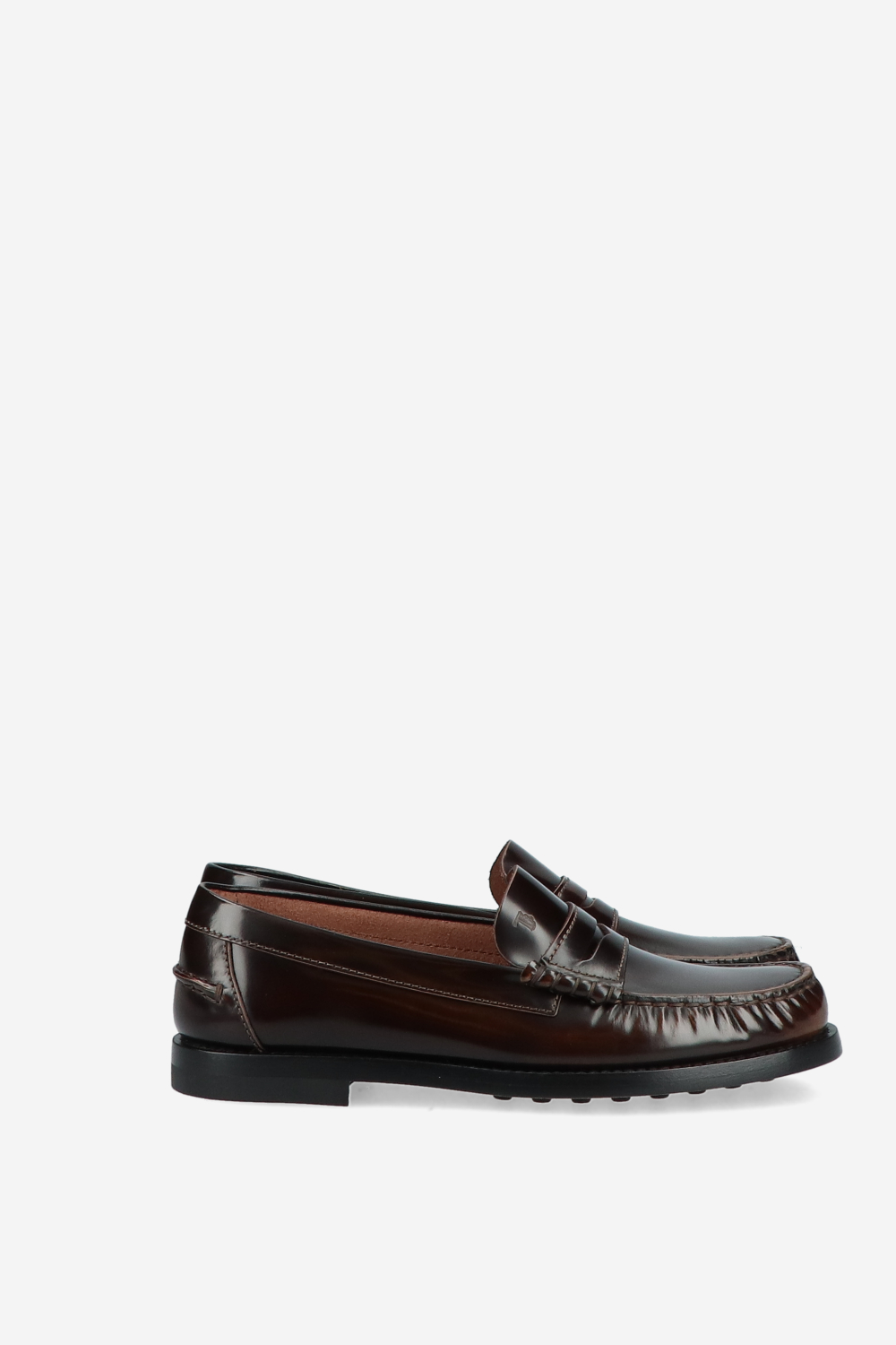 Penny leather loafers
