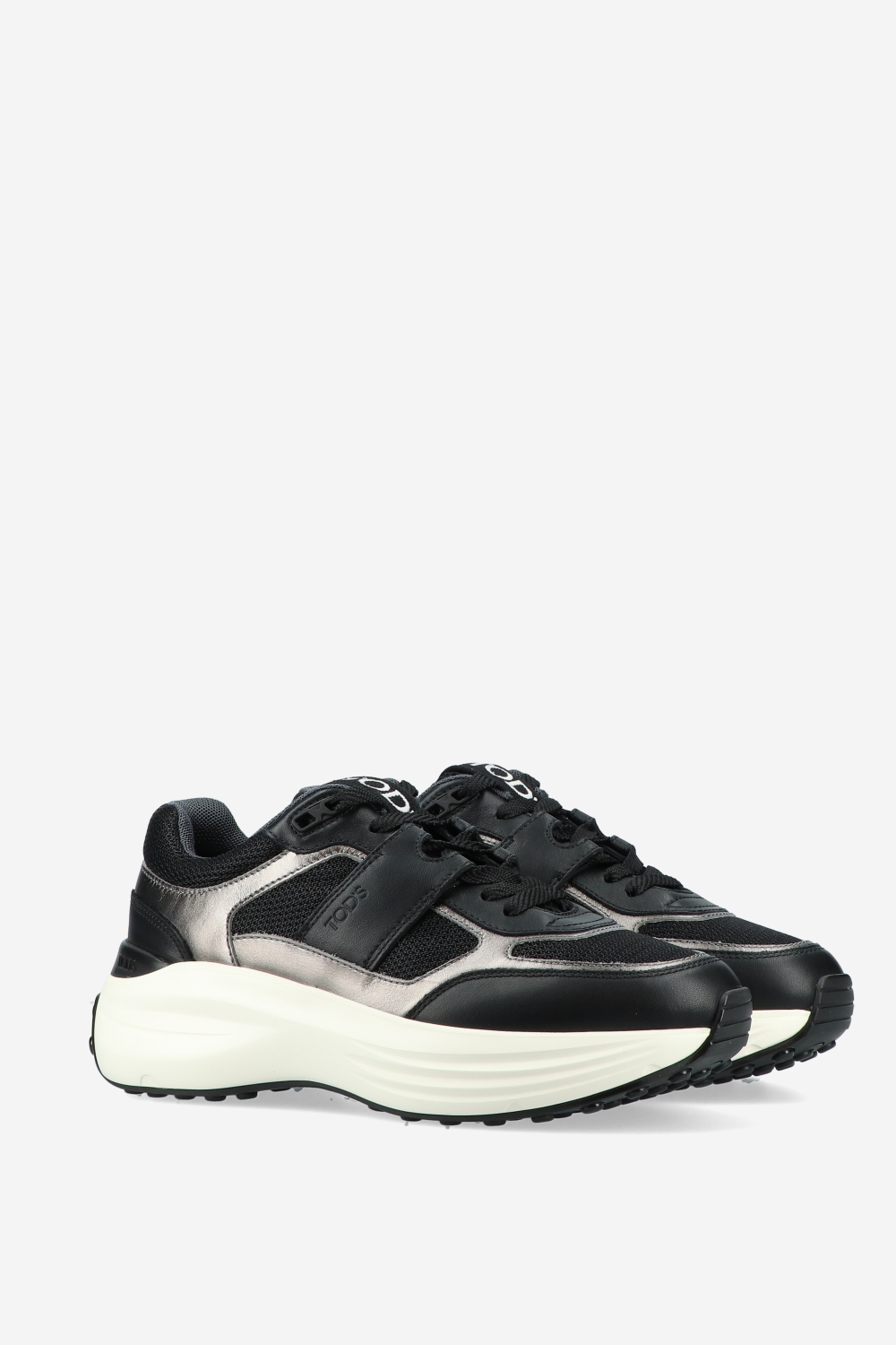 Sportiva leather sneakers