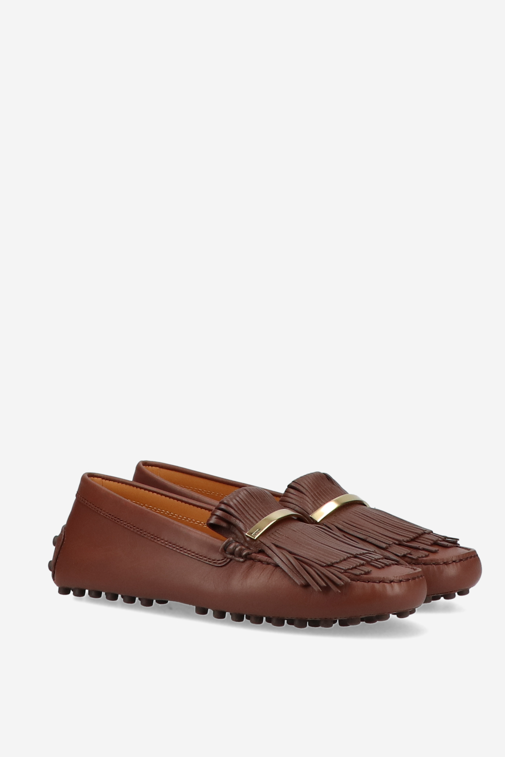 Yorky fringes leather loafers