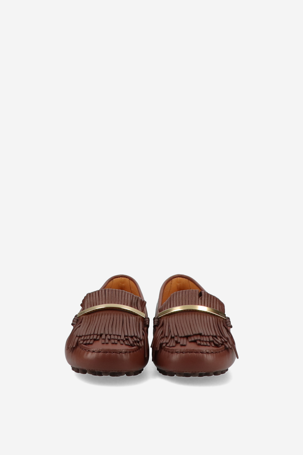 Yorky fringes leather loafers