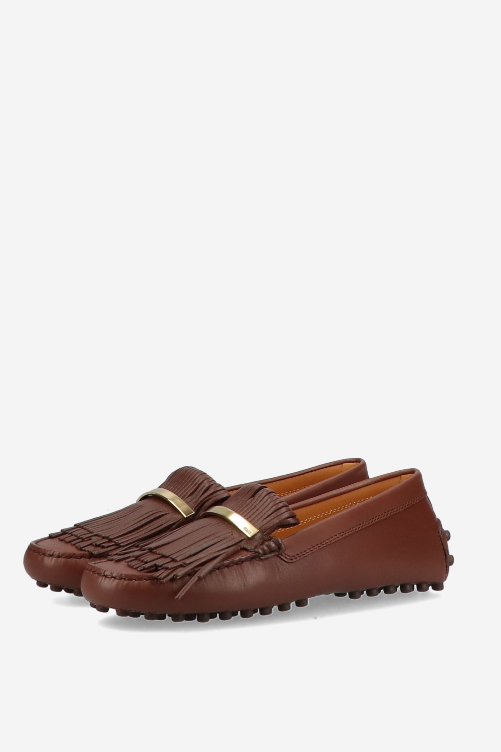 Yorky fringes leather loafers