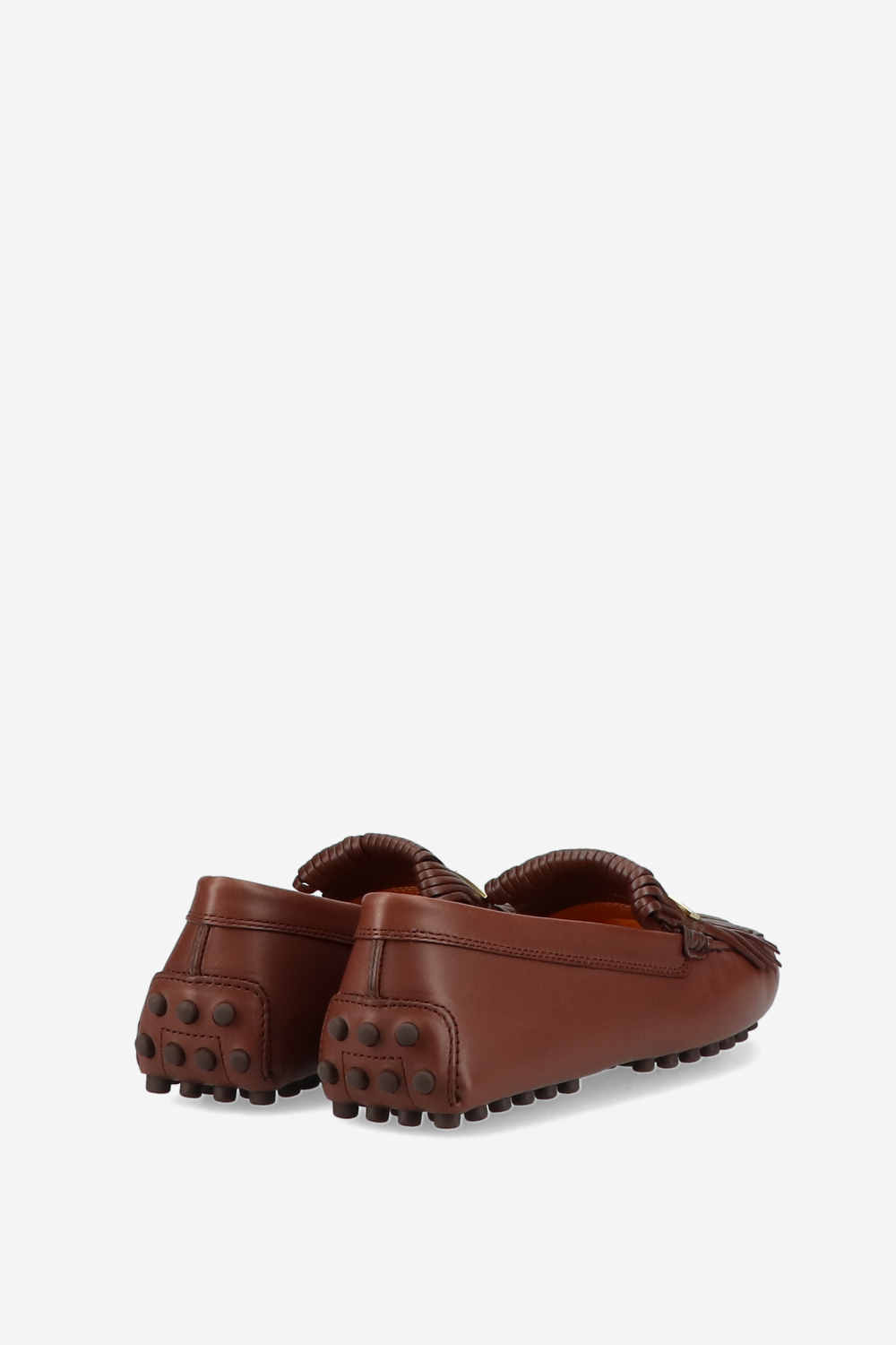 Yorky fringes leather loafers